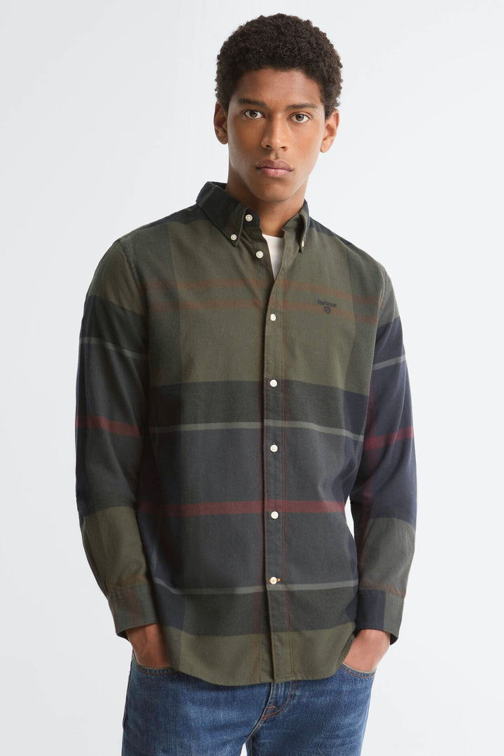 Barbour Iceloch Tailored Fit Shirt Shadow Classic