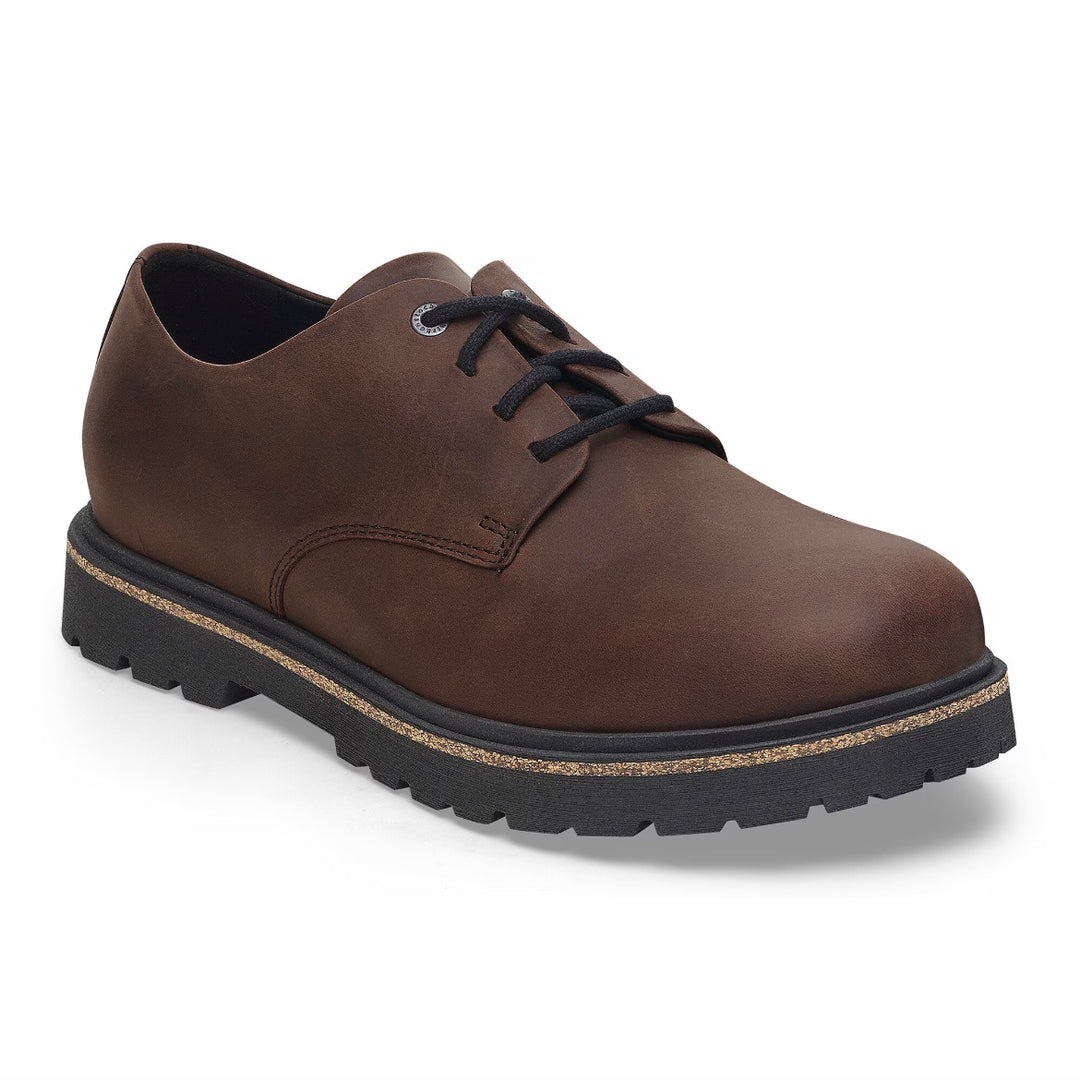 BIRKENSTOCK Highwood Lace Low Natural Leather Habana - Dale