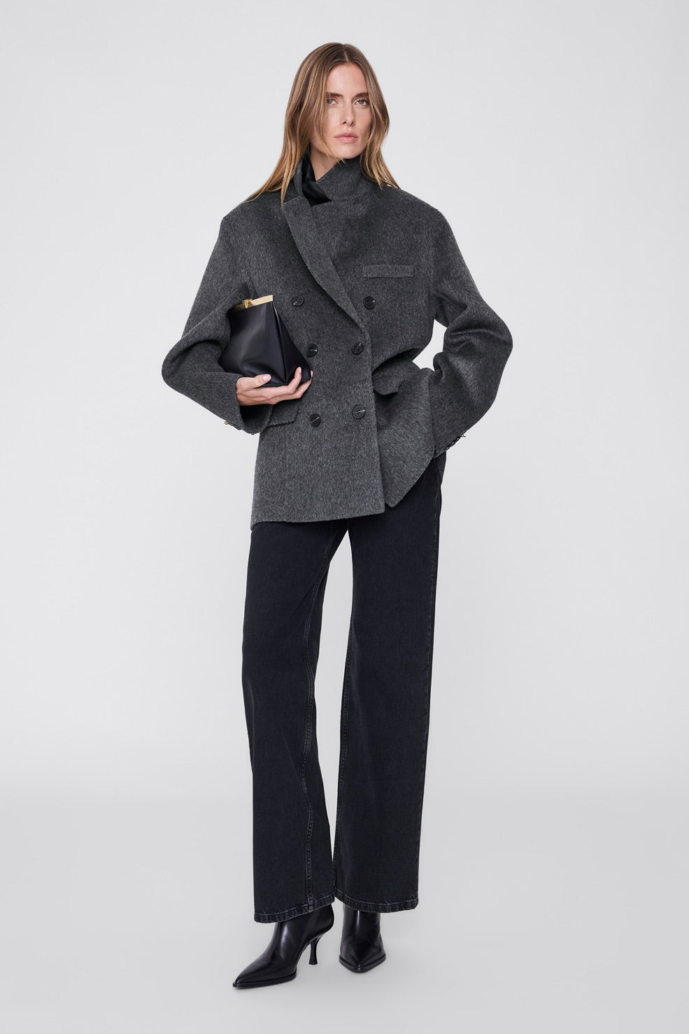 Sali Coat Dark Grey