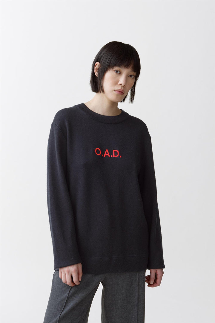 Blaatrøie No. 1 Navy w/Red Embroidery