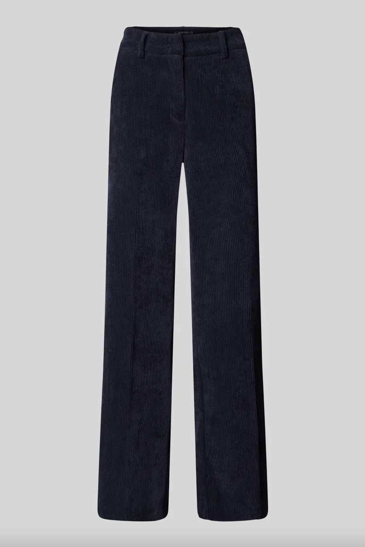 Amelie Corduroy Pants Hematite Blue