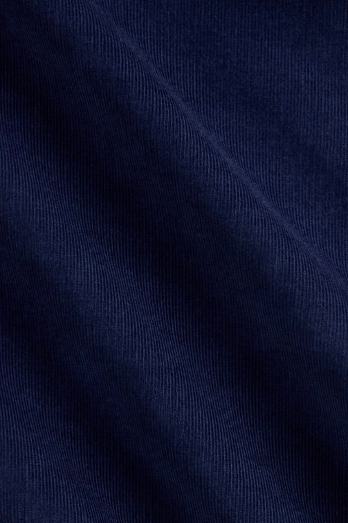 Custom Fit Corduroy Shirt Newport Navy
