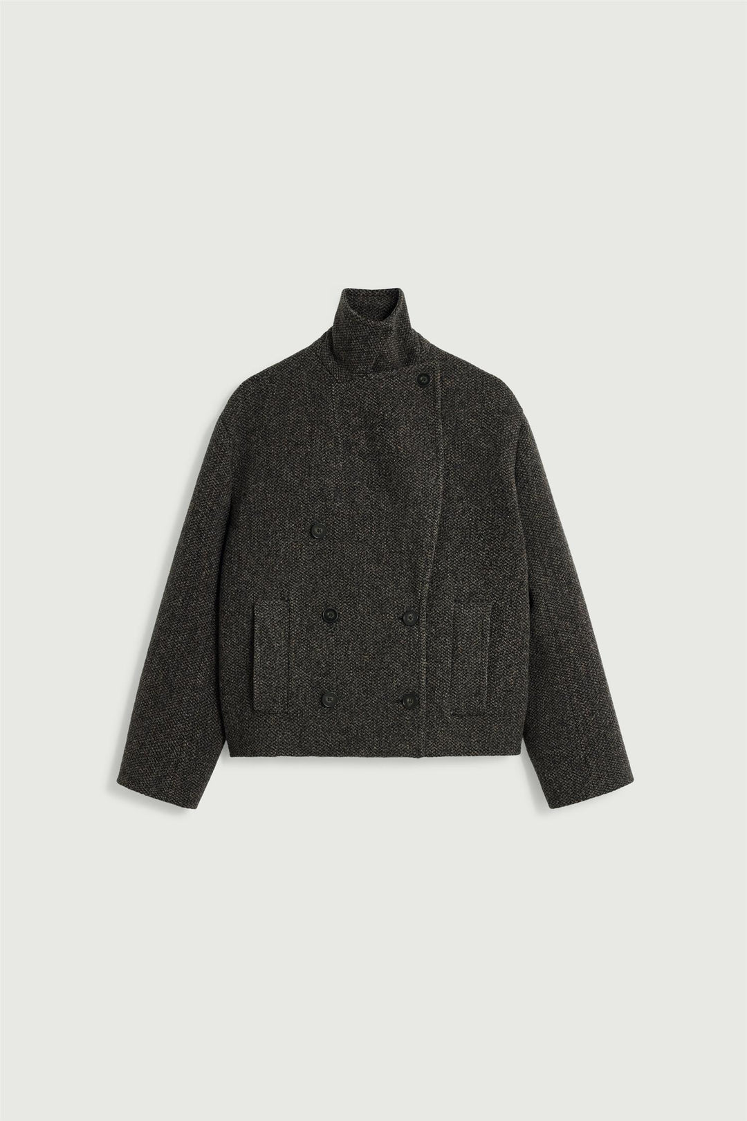 SOEUR Joseph Short Coat Marron/Noir - Dale