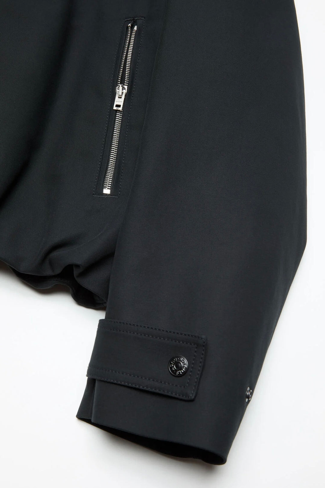 Twill Bomber Jacket Black
