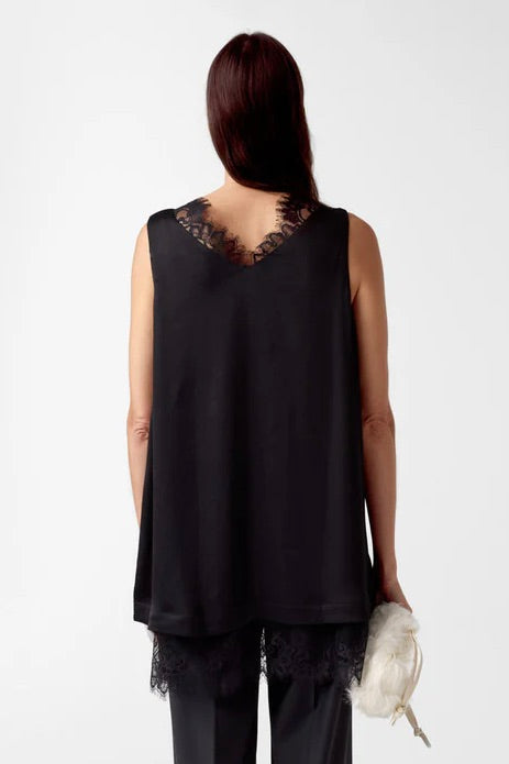 Thurma Lace Top Black