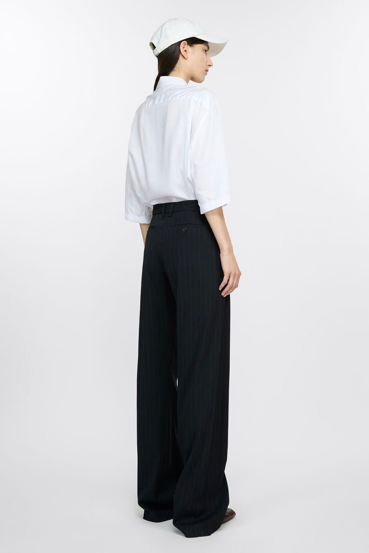 Pinstripe Trousers