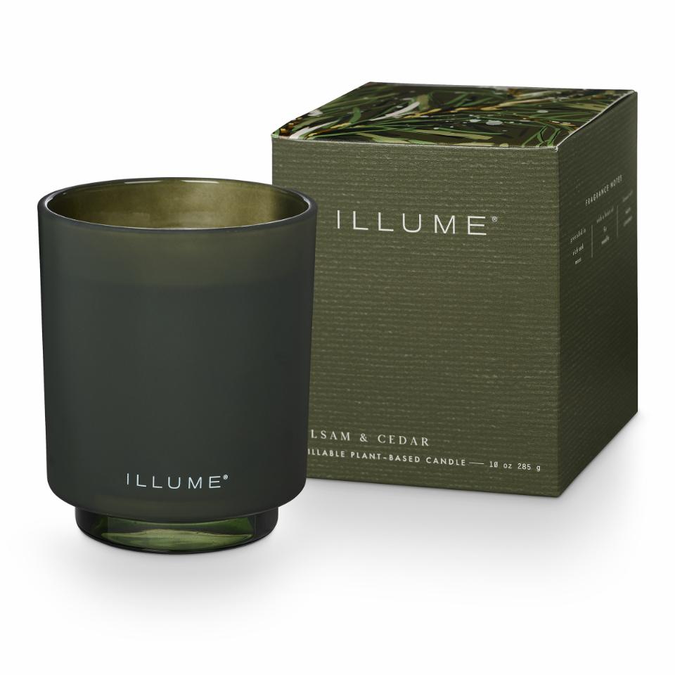 BLOOMINGVILLE Balsam & Cedar Box Glass Candle - Dale