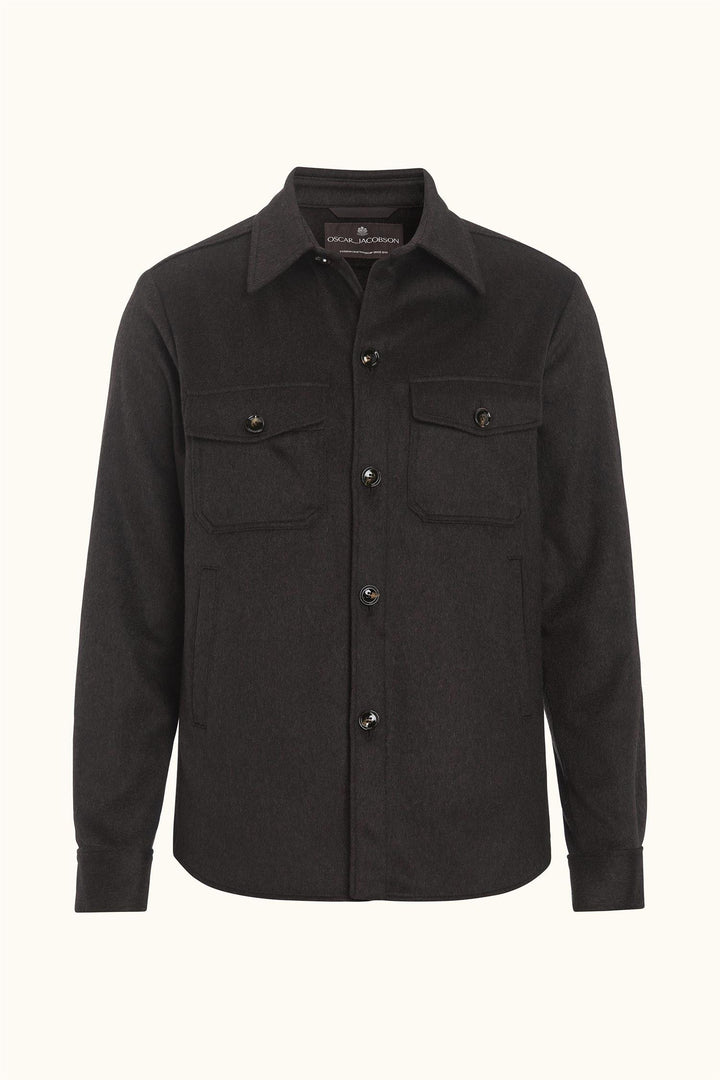 Maverick Shirt Jacket Dark Brown