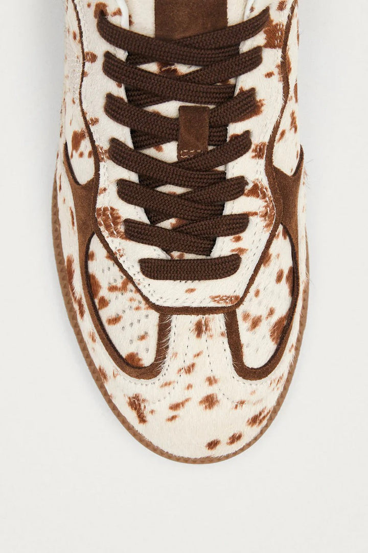 Tb.490 Rife Soft Camel Leather Sneakers