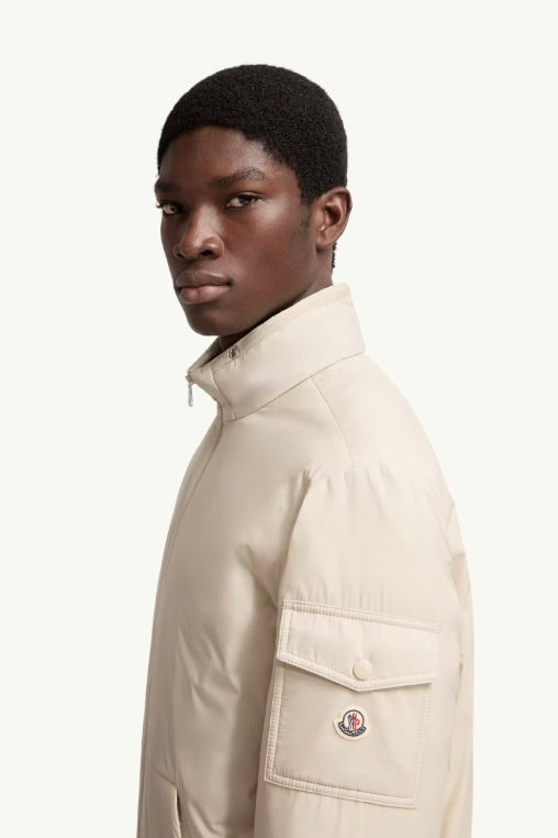 MONCLER Breezes Short Padded Jacket Light Beige - Dale