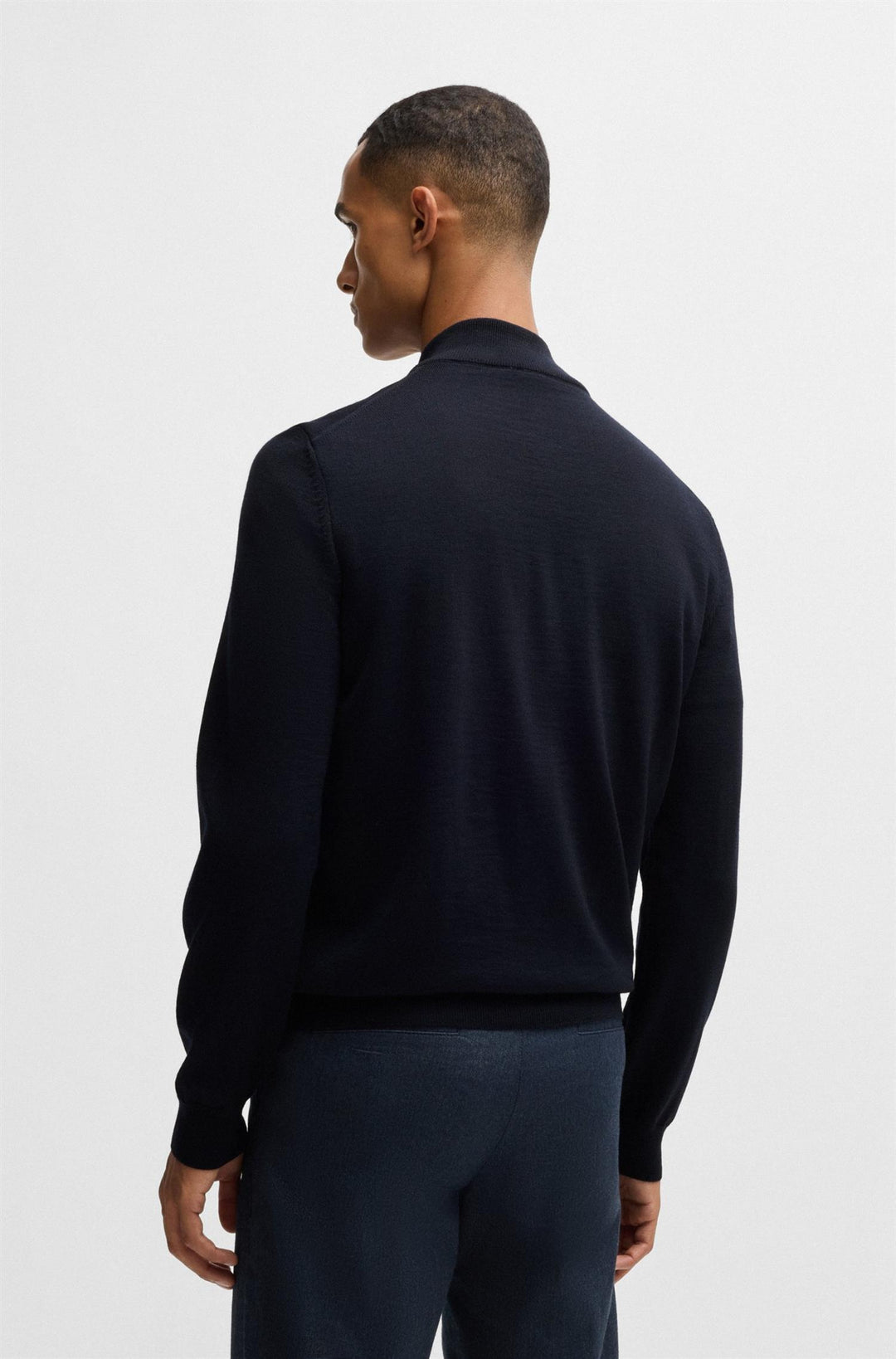 Ebenji Half Zip Dark Blue