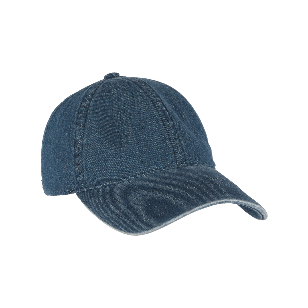 VARSITY HEADWEAR Washed Denim Cap Indigo Washed - Dale