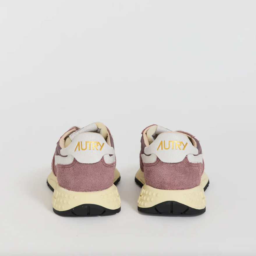 AUTRY Reelwind Low Leather Sneakers White/Tprose - Dale