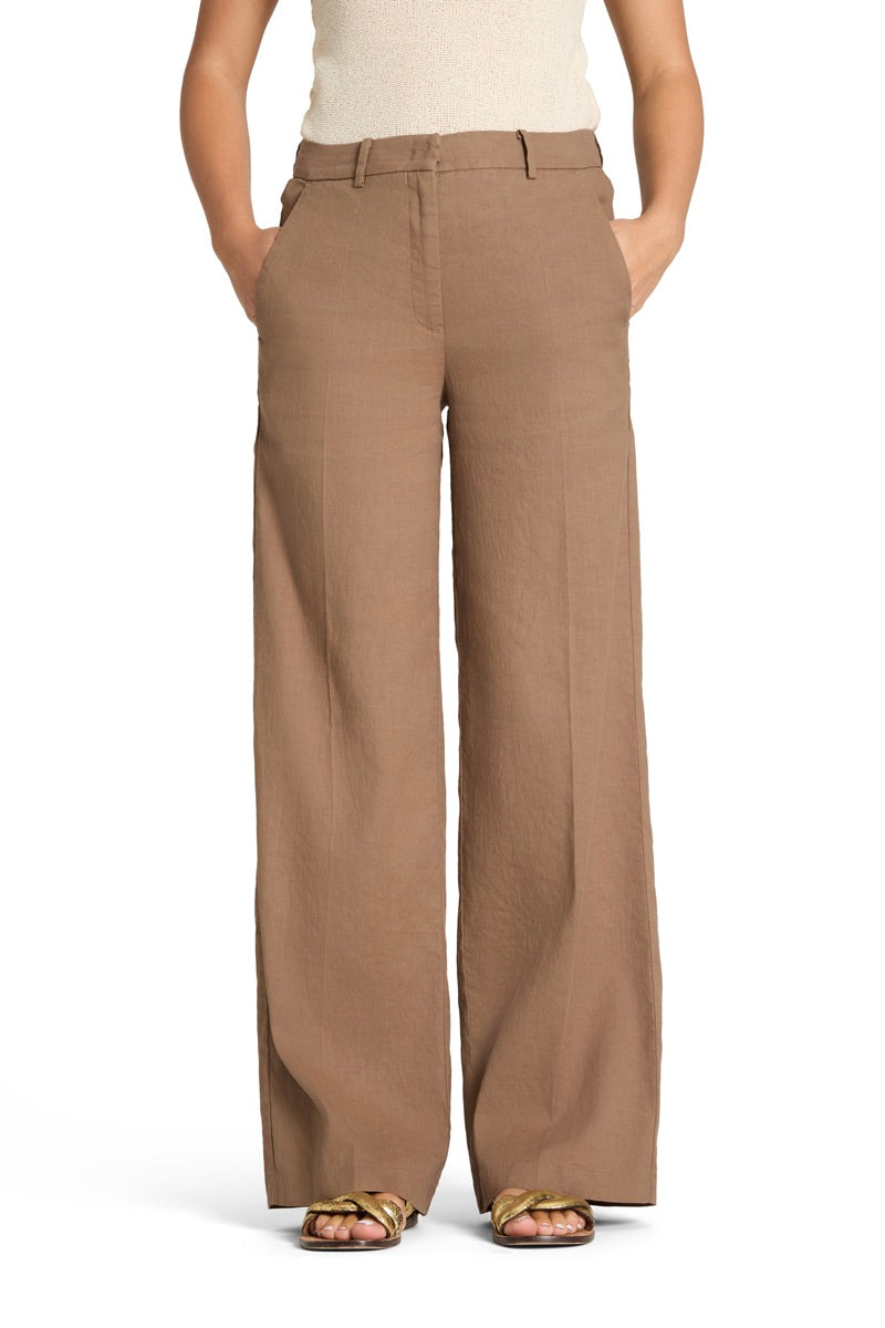 Mira Linen Pant Arabica
