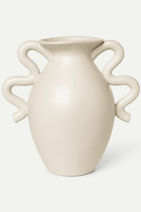 VERSO TABLE VASE CREAM