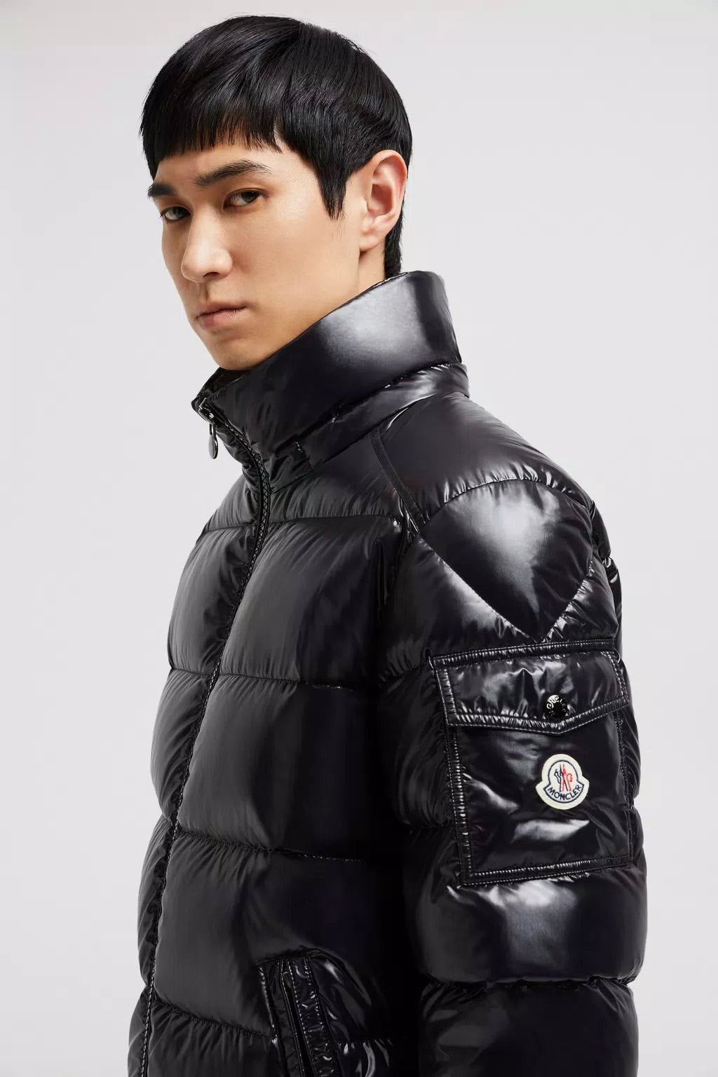 Maya Short Down Jacket Black