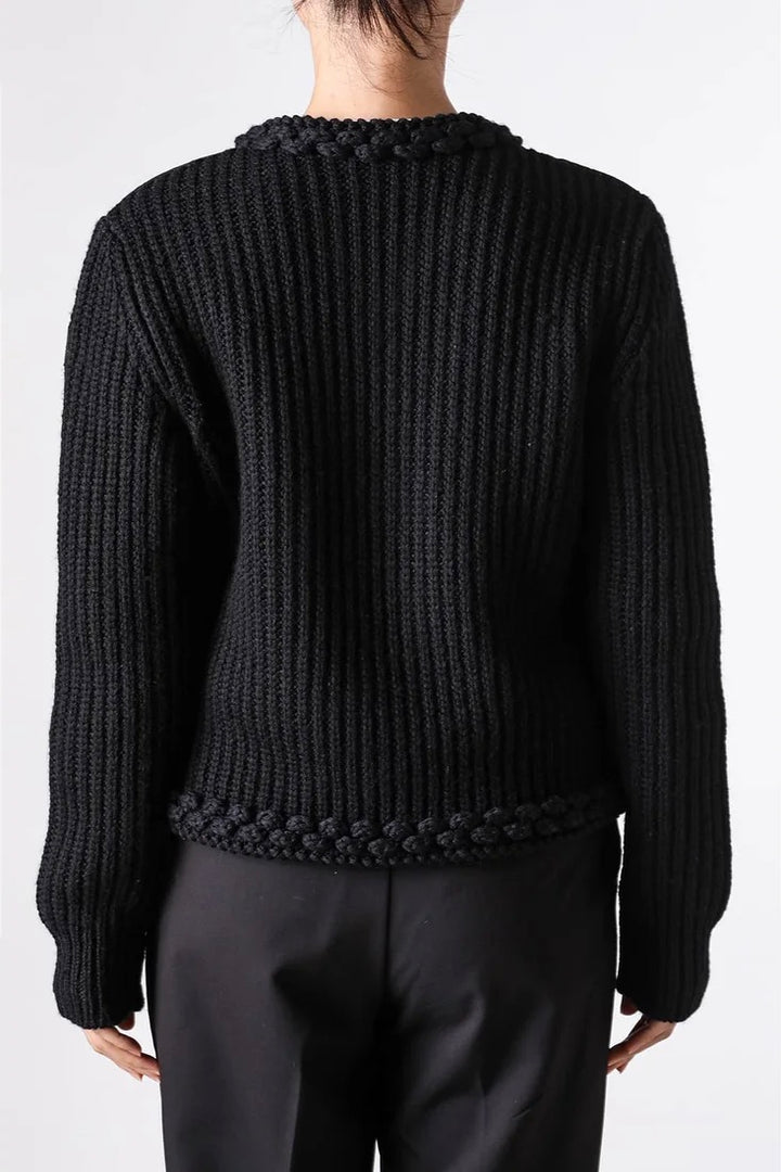 Hybrid Cardigan Black