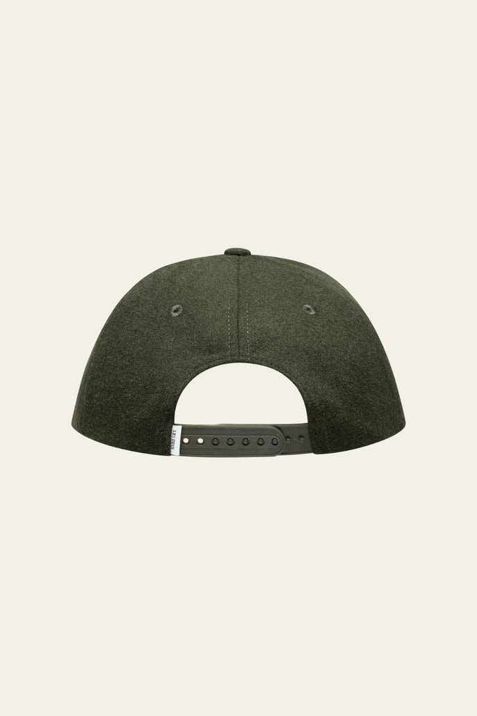 Encore Wool Baseball Cap Forest Green