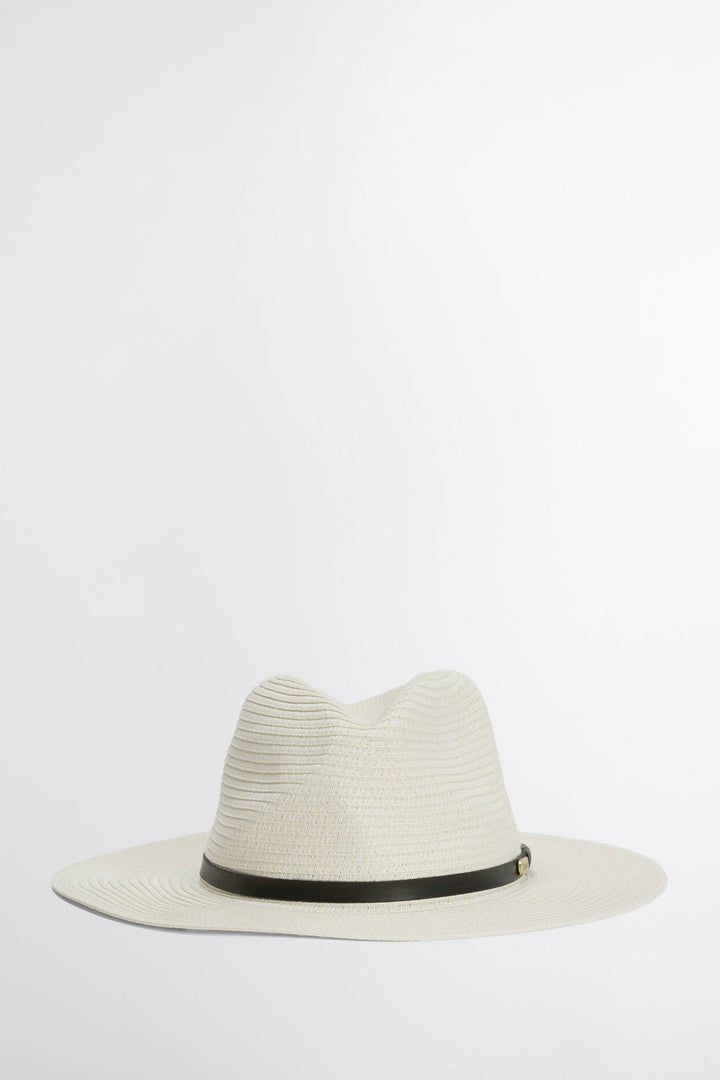 BARBOUR Evelyn Trilby Hat Ecru - Dale