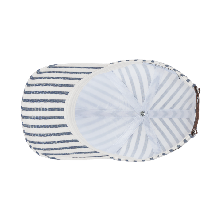 VARSITY HEADWEAR Cotton Cap Righe Navy - Dale