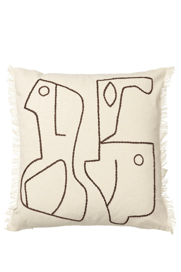 ferm LIVING Figure Cushion - Dale