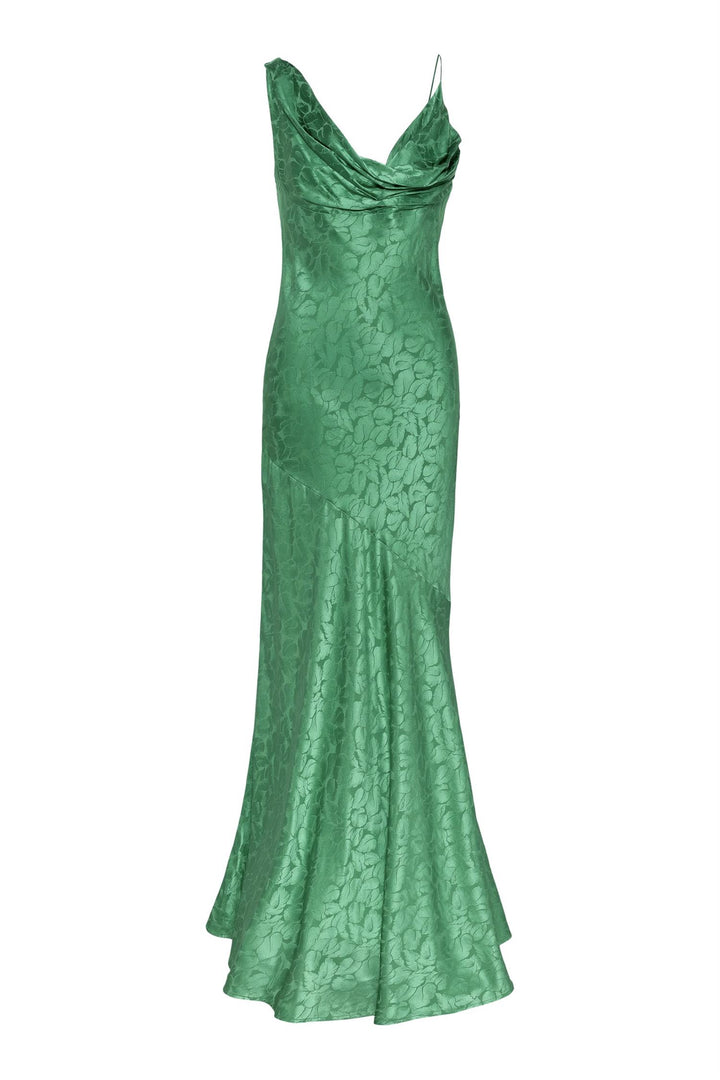 Ralphie Jacquard Dress Green