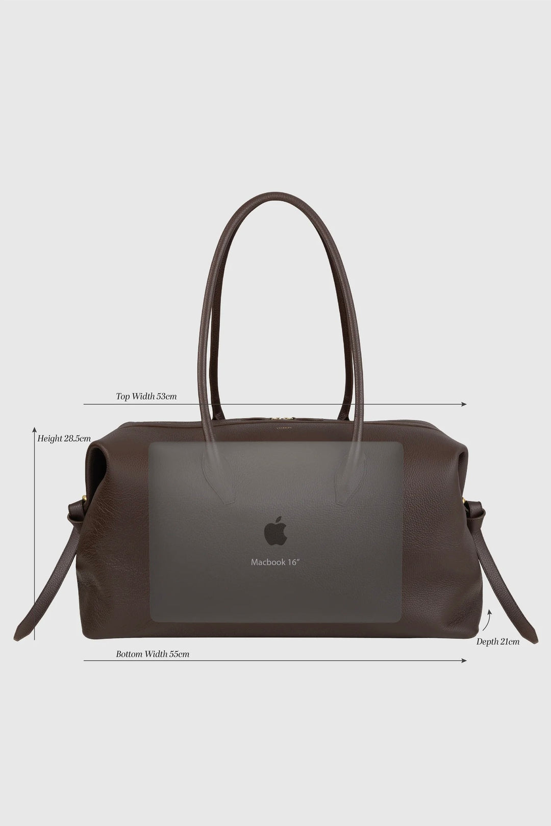YUZEFI Brioche Weekender Black - Dale