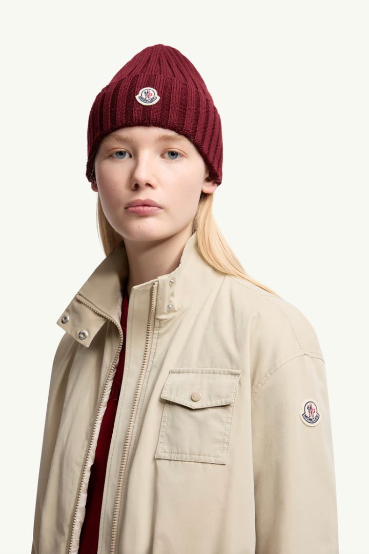 Wool Beanie Red