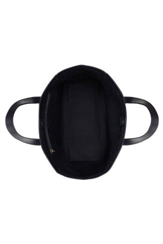 Medium Rio Tote Navy Suede