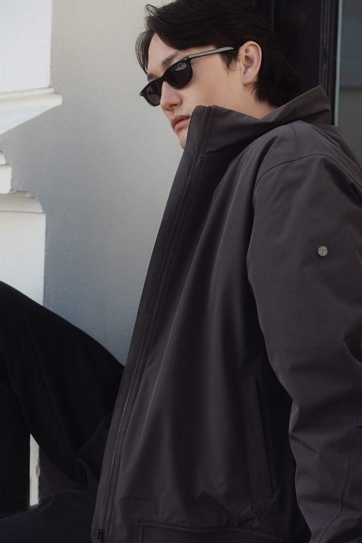 Span Jacket Amber Brown