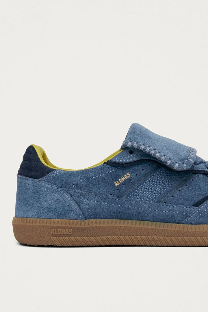 Tb.490 Club Suede Blue Leather Sneakers