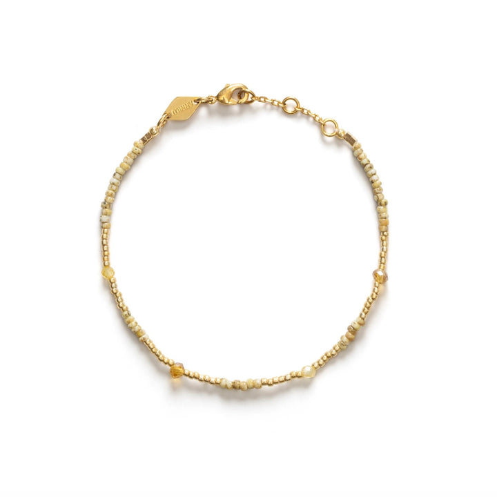 ANNI LU Clemence Bracelet Speckle Ecru - Dale