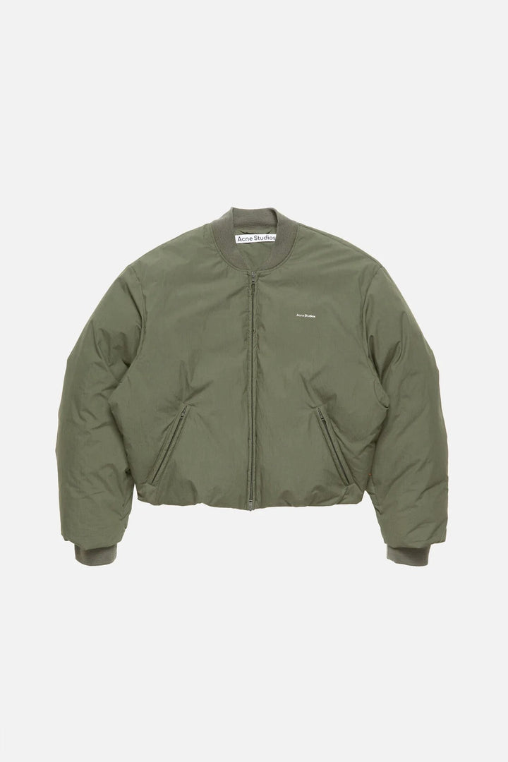 Down Bomber Jacket Cedar Green