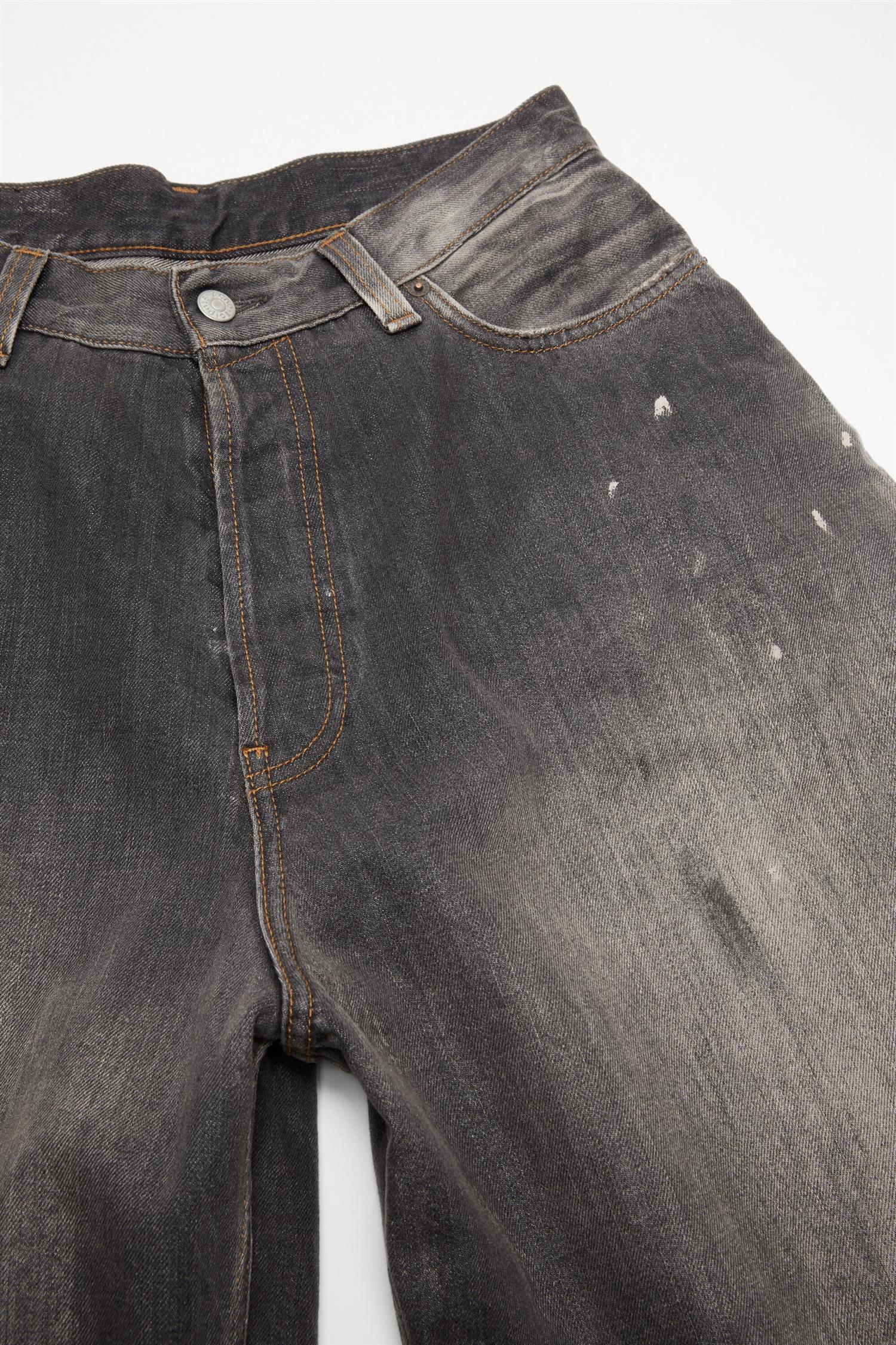パンツ Acne Studios Super Baggy Fit 2023F black ACNE STUDIOS | Super Baggy Fit Jeans 2023F Black | Dale