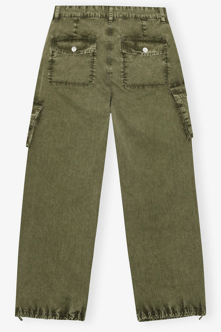 Washed Twill Trousers Kalamata