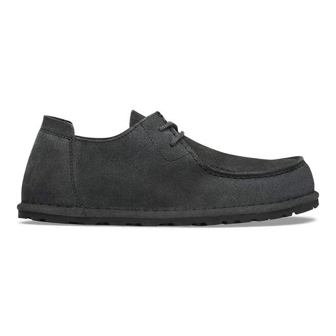 Utti Lace Suede Leather Herre Charcoal