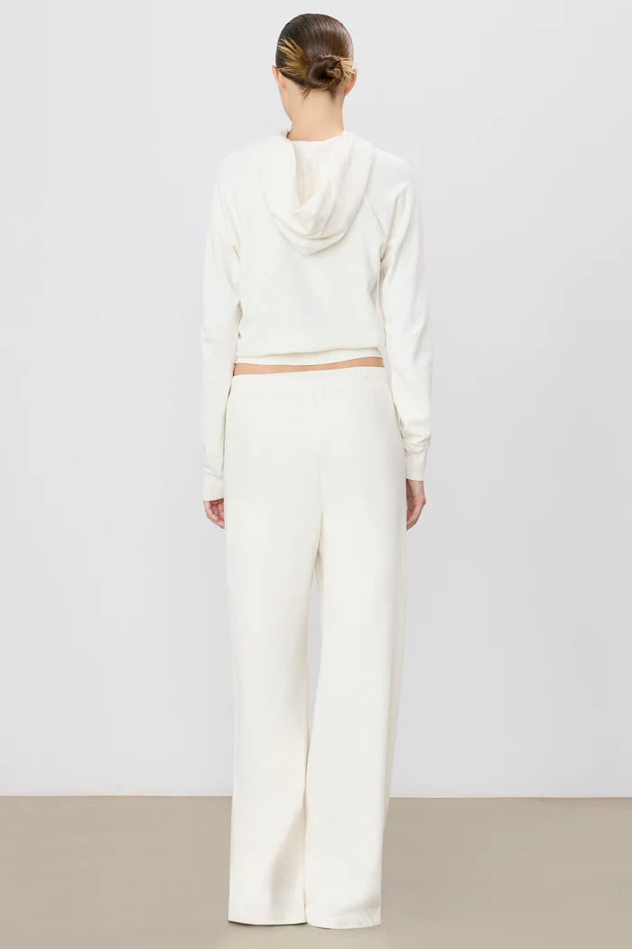 Drawstring Wide Leg Sweatpant