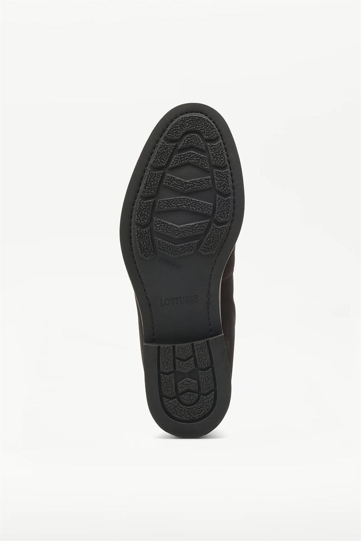 Chelsea Cow Leather Ankle Boots Mocha