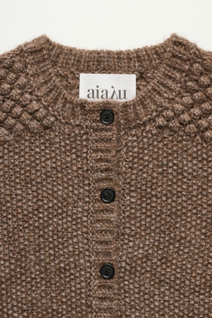 Sierra Cardigan Pure Brownie