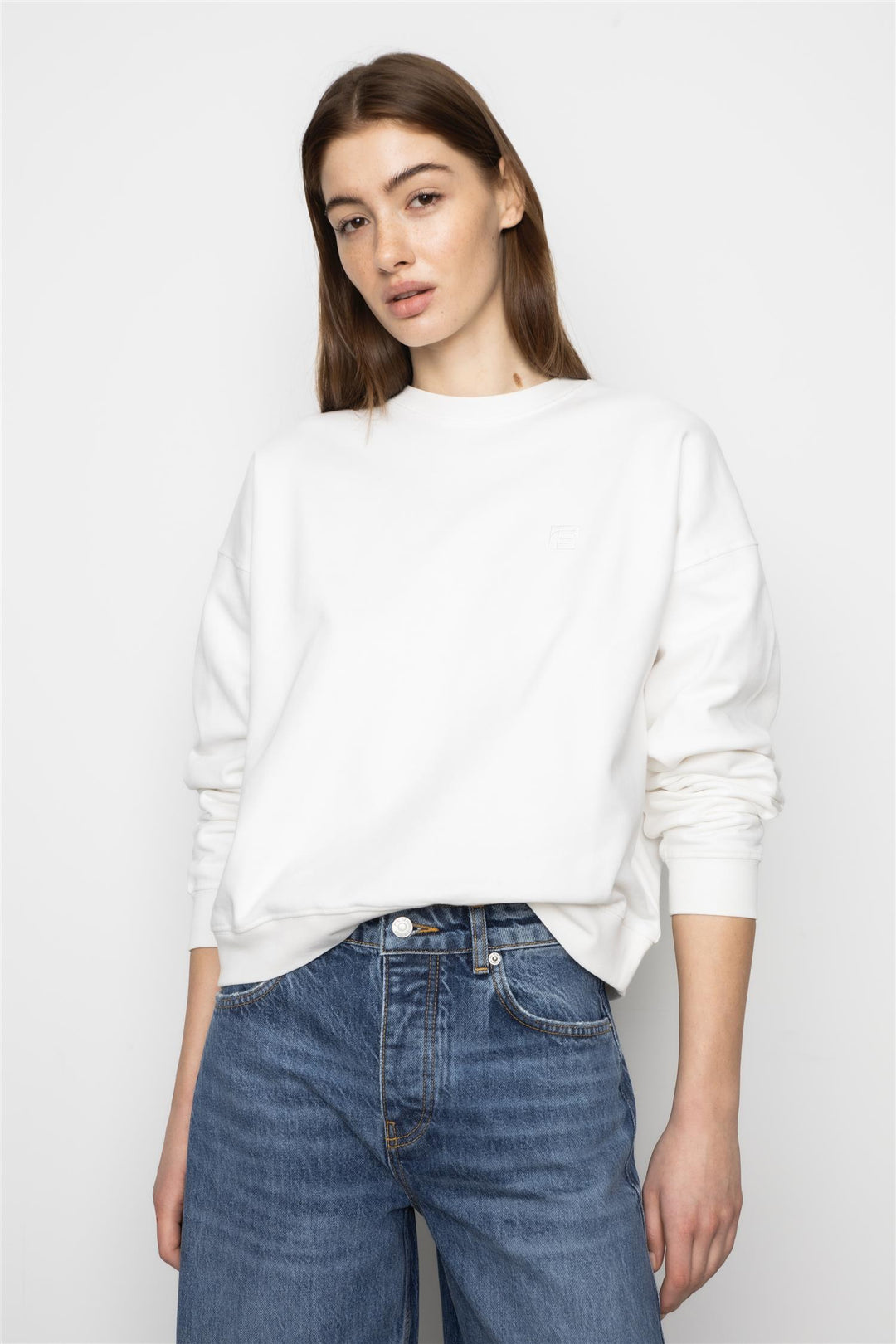 CAMILLA PIHL DENIM Mara Sweatshirt Offwhite - Dale