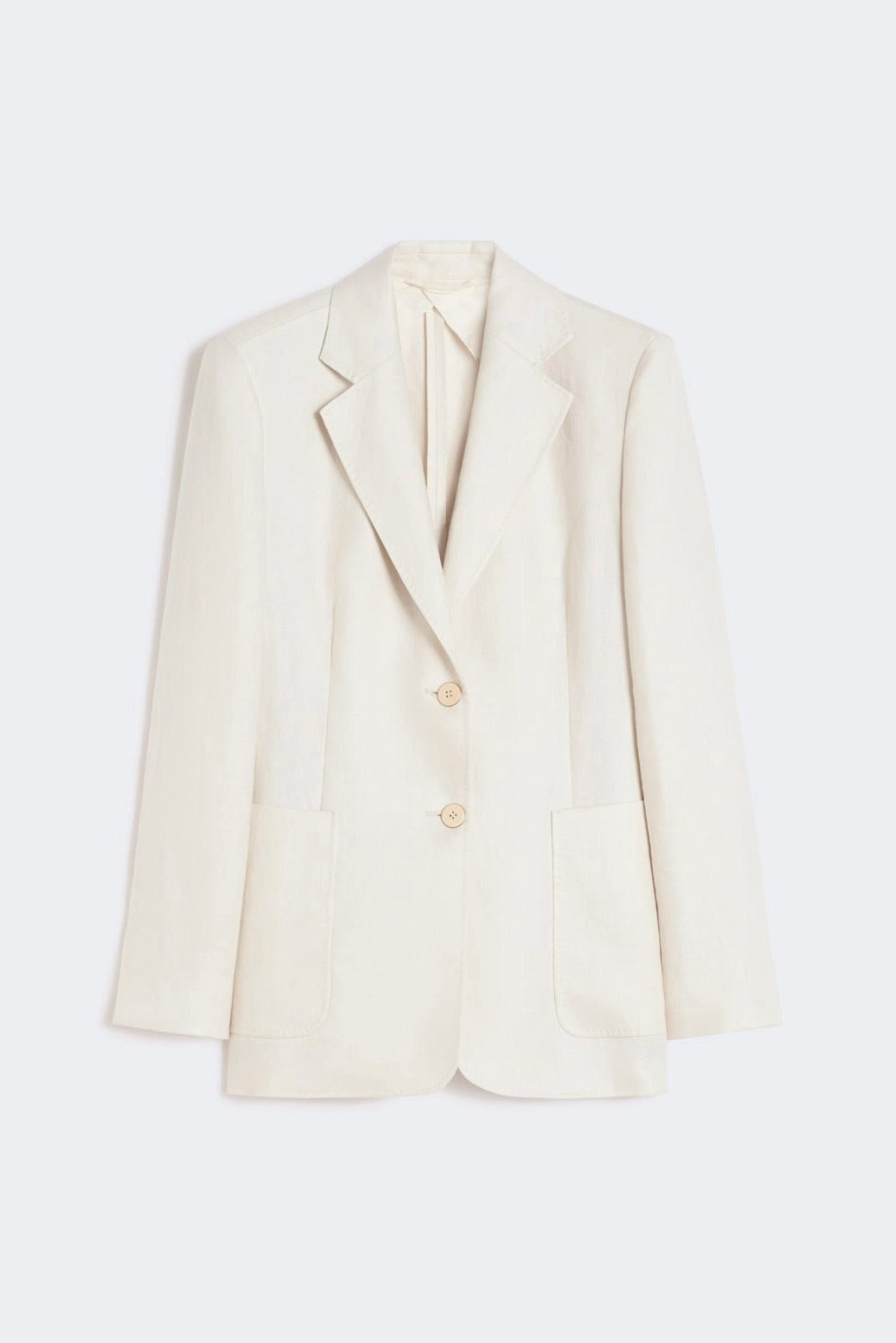 Pure Linen Blazer Beige