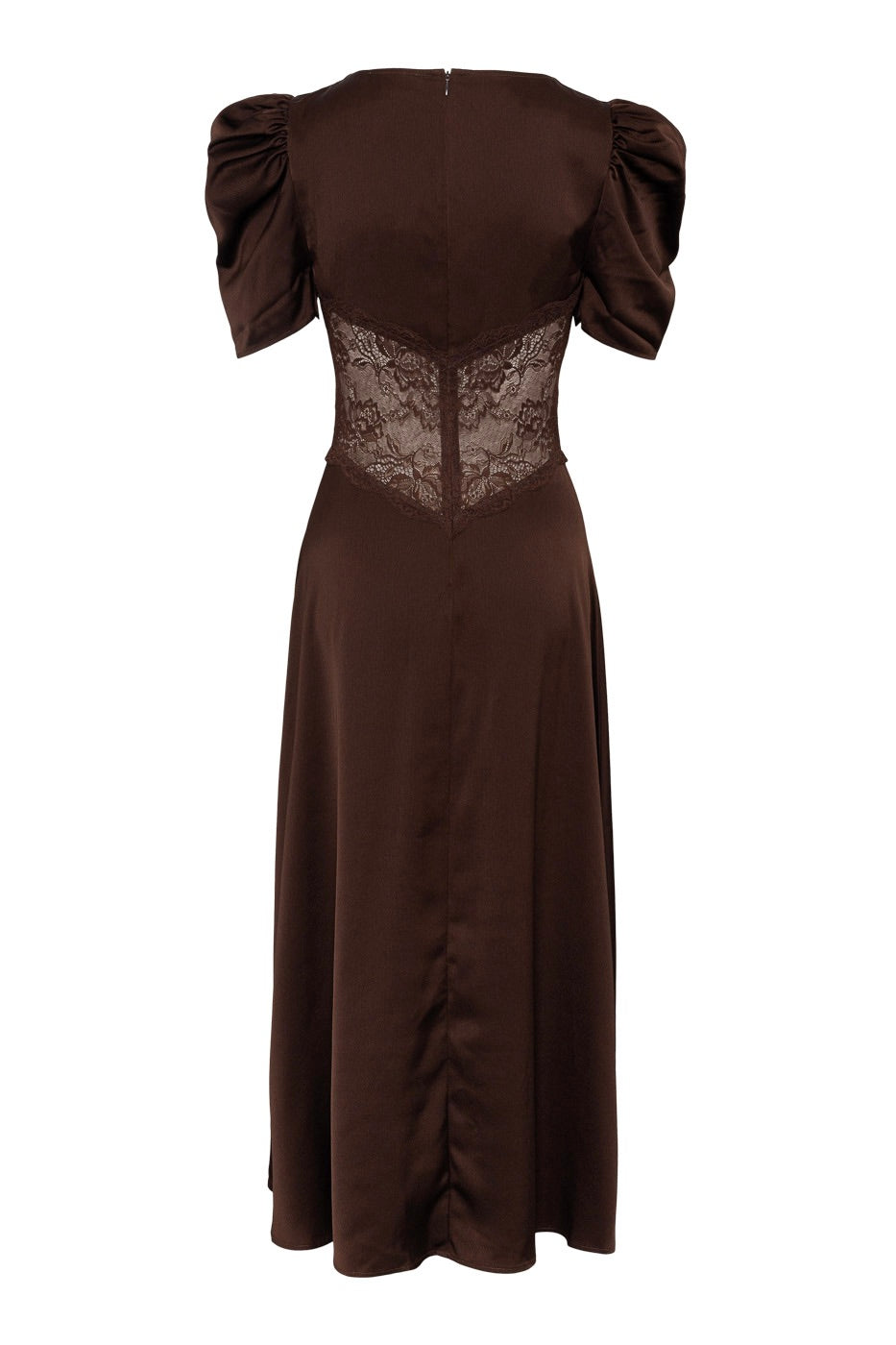 Francis Lace Midi Dress Espresso