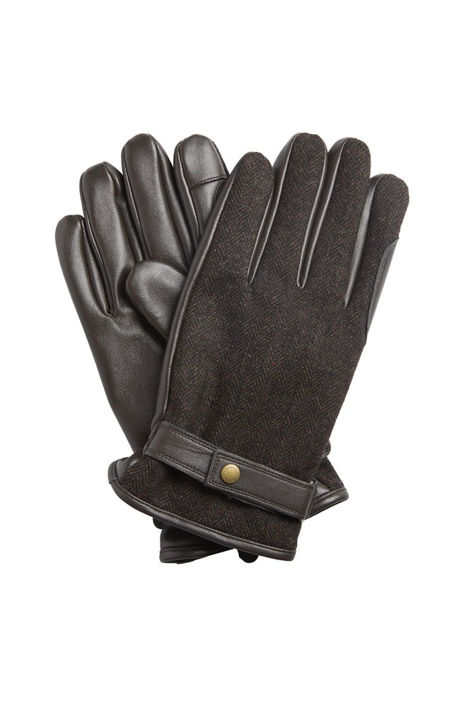 Barbour Barlow Waterproof Gloves Brown
