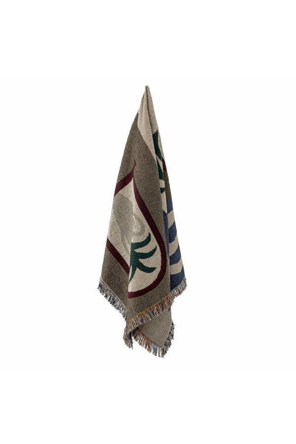 BLOOMINGVILLE Vinay Throw Purple/Multi - Dale