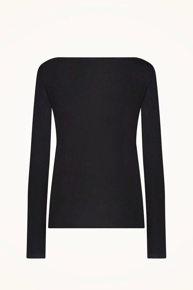 Pure Long Sleeve Top Black