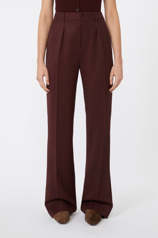MAX MARA Cannes Gabardine Wool Trouser - Dale