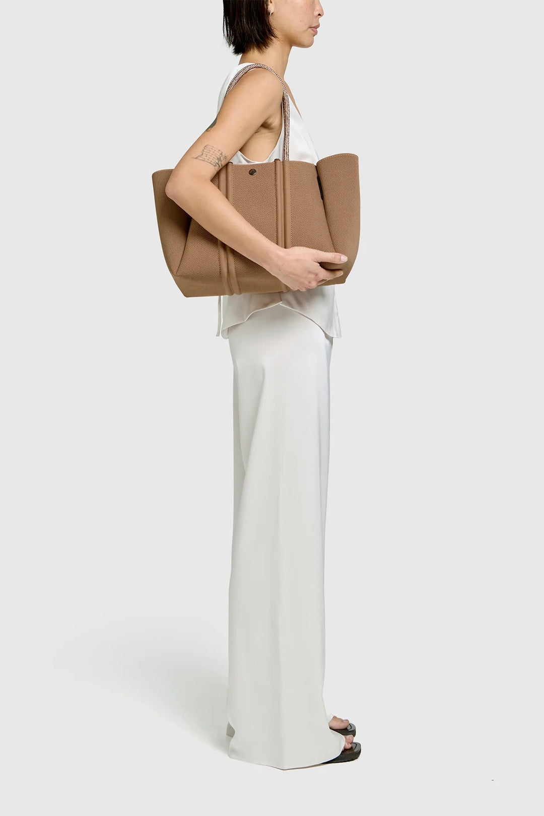 Meridian Midi Tote Hazelnut