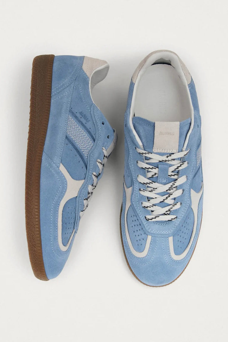 Tb.490 Rife Cornflower Blue Cream Leather Sneakers