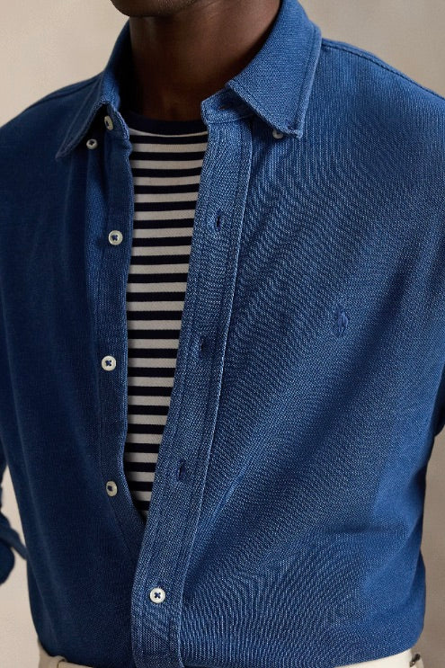 Indigo Featherweight Mesh Shirt