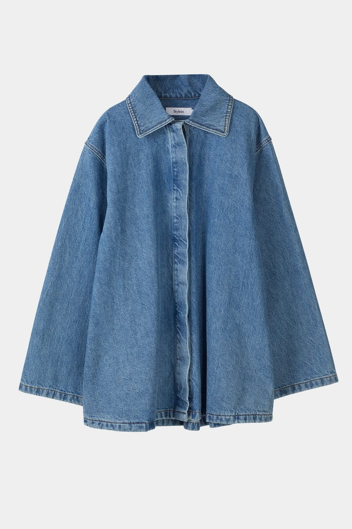 STYLEIN Karen Denim Jacket Vintage Blue - Dale